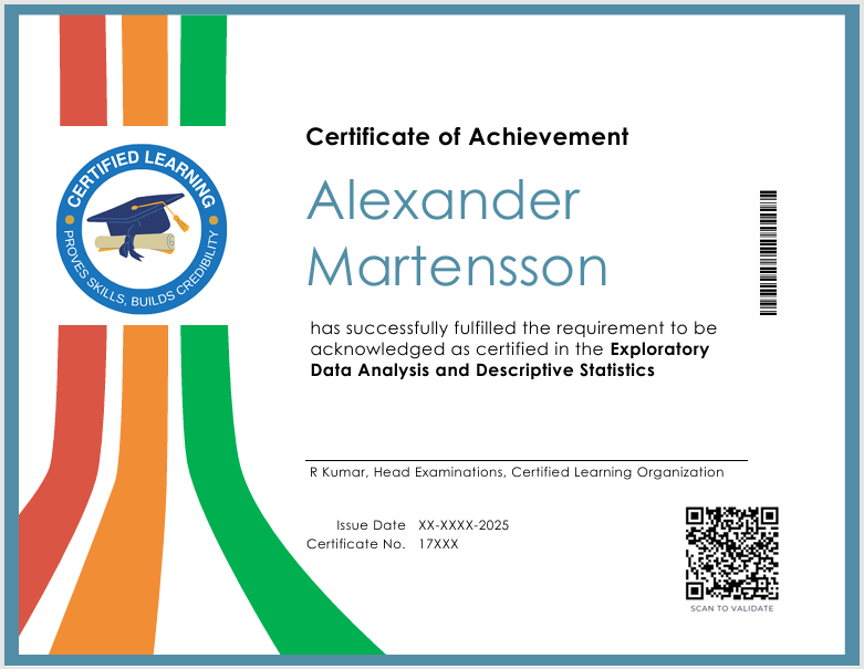 Exploratory Data Analysis & Descriptive Statistics